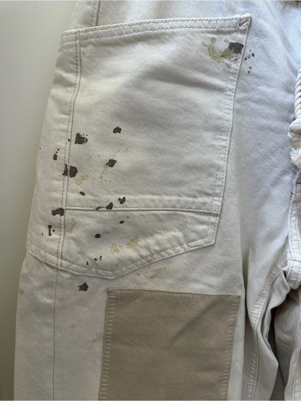 We the Free Moxie Pull-on Jeans in Off-White
